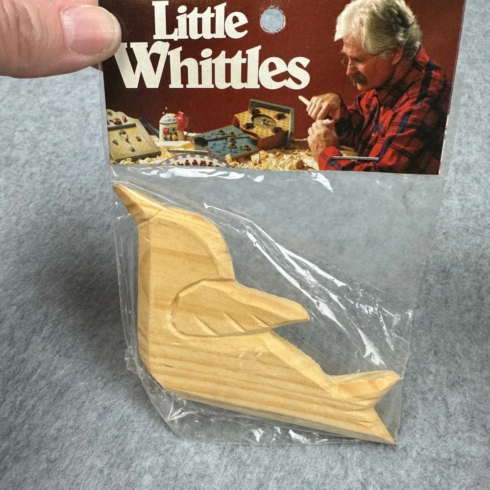 Vtg Wood Crafting Lot Apple Bits Little‎ Whittles Folk Art Patterns 5pc Bundle